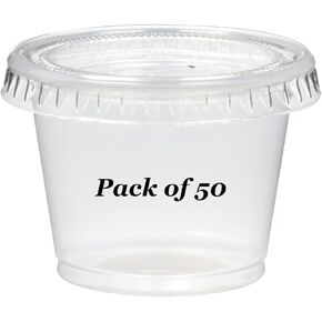 Plastic Disposable Portion Cups, Translucent in Kuwait