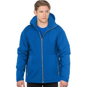 AFC Men's Poly Fleece Jacket Removable Hood Zip Up Winter Coat 2x 3x 4x Only in Kuwait