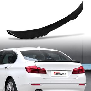 Rear Spoiler Wing Compatible with for BMW 5 Series F18/F10 2011-2016 for BMW 528i Sedan Base 2011-2016 for BMW 535i Sedan Base 2014-2016 for 528i Sedan Luxury Gloss Black Rear Trunk Spoiler in Kuwait