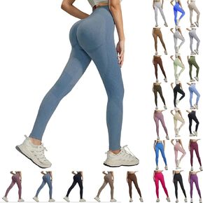Anti Cellulite Leggings Resistance Band Leggings Womens Booty Butt Lifting Tummy Control Scrunch Butt Legging in Kuwait