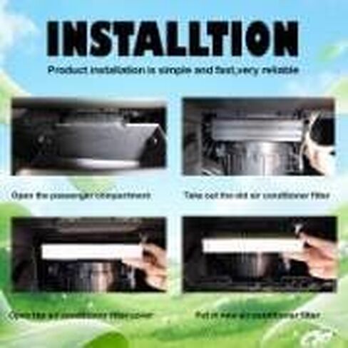 CF10134 Cabin Air Filter Car Air Conditioner Filter with Activated Carbon for Honda, Civic, CR-V, Accord, Odyssey Automotive Replacement Passenger Compartment Airs Filters Fresh Breeze in Kuwait