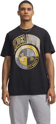 Under Armour Men's Varsity Crest Short Sleeve T Shirt in Saudi Arabia