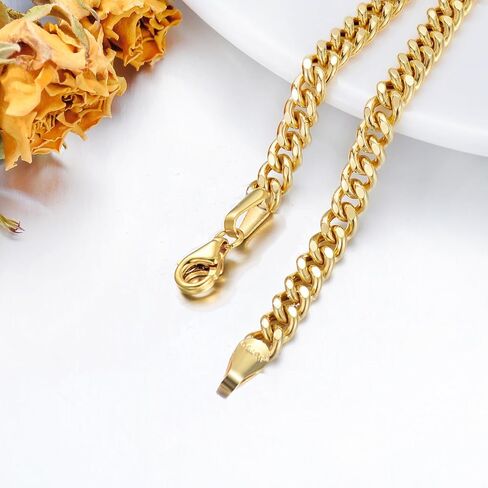 SISGEM Solid 18k Gold Cuban Link Bracelet for Women, Real 18 Karat Gold Jewelry Bracelet for Her (3.2 mm, 7 inch) in Saudi Arabia