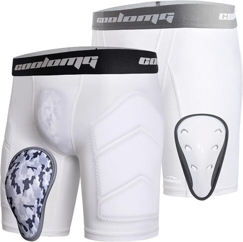 COOLOMG Boys Cup Shorts with Cup in Saudi Arabia