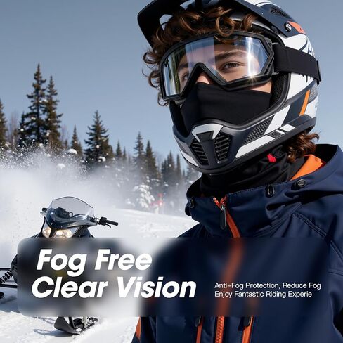 Dirt Bike Goggles Motorcycle Glasses ATV Ski Windproof Glasses for Adults, Men, Women, Youth in Kuwait