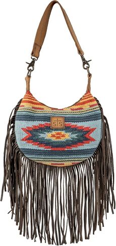 حقيبة STS Ranchwear Chaynee Valley Serape Nellie ذات شراشيب - حقيبة مخفية، جيب مغناطيسي سريع الإطباق، لمسة هامشية أنيقة in Saudi Arabia