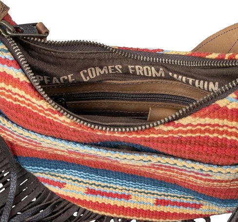 حقيبة STS Ranchwear Chaynee Valley Serape Nellie ذات شراشيب - حقيبة مخفية، جيب مغناطيسي سريع الإطباق، لمسة هامشية أنيقة in Saudi Arabia