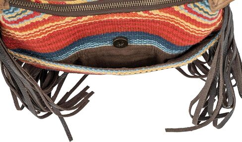 حقيبة STS Ranchwear Chaynee Valley Serape Nellie ذات شراشيب - حقيبة مخفية، جيب مغناطيسي سريع الإطباق، لمسة هامشية أنيقة in Saudi Arabia