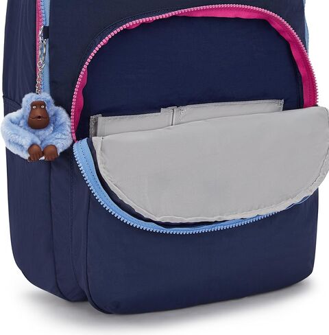 حقيبة ظهر للكمبيوتر المحمول سيول مقاس 15 بوصة من Kipling، متينة، واسعة مع أشرطة كتف مبطنة، أكمام واقية مدمجة in Saudi Arabia