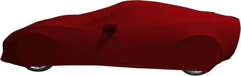 2005-2013 C6 Corvette Ultraguard Stretch Satin Indoor Car Cover - The Ultimate Custom FIT (Dark Red) in Kuwait