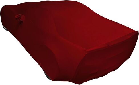2005-2013 C6 Corvette Ultraguard Stretch Satin Indoor Car Cover - The Ultimate Custom FIT (Dark Red) in Kuwait