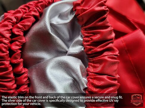 غطاء سيارة خارجي لسيارة فيراري كاليفورنيا 2008-2017 أحمر فاخر مقاوم للماء للأشعة فوق البنفسجية للحماية من الغبار ومقاوم للماء in Kuwait