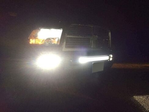 شريط إضاءة LED بشبكة سفلية مقاس 30 بوصة من iJDMTOY متوافق مع 2003-18 Dodge RAM 2500 3500 HD، يتضمن (1) شريط إضاءة LED عالي الطاقة 180 وات، ودعامات تثبيت بفتحة المصد السفلي ومجموعة أسلاك مفتاح التشغيل/الإيقاف in Saudi Arabia