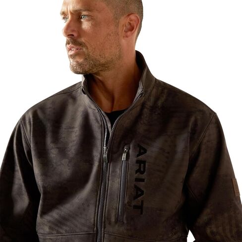 ARIAT Men Patriot Flag Softshell Jacket in Saudi Arabia