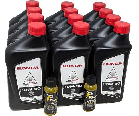 Honda 08207-10W30 (Case of 12) Engine Oil Quarts and Fuel Treatment in Kuwait