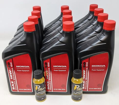 Honda 08207-10W30 (Case of 12) Engine Oil Quarts and Fuel Treatment in Kuwait