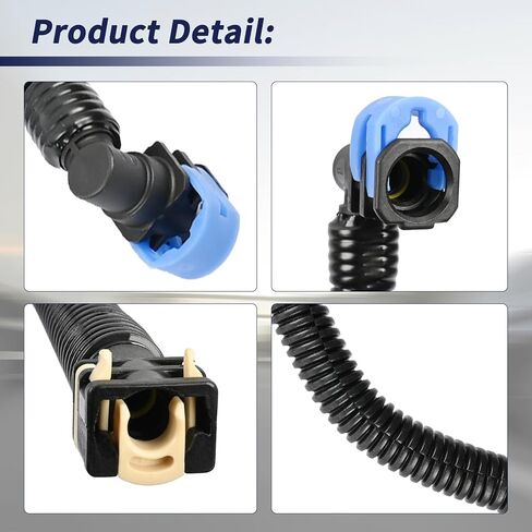 Fuel Line Hose Assembly Compatible with Ford Escape 2009-2012, Fits Mercury Mariner 2009-2011 3.0L V6 Replace 9L8Z-9288-B 9L8Z9288B From Rail Down to Frame in Saudi Arabia