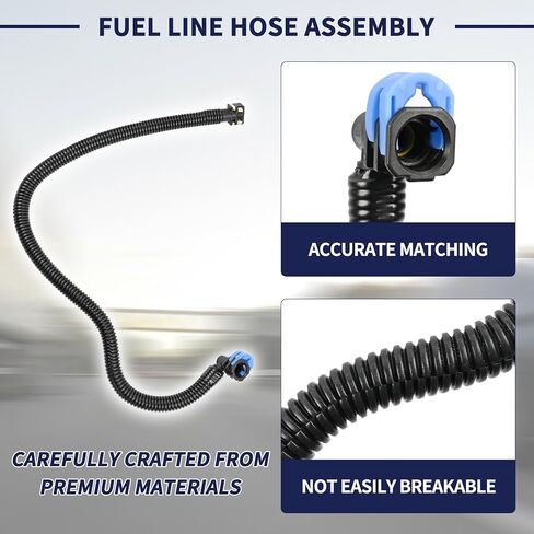 Fuel Line Hose Assembly Compatible with Ford Escape 2009-2012, Fits Mercury Mariner 2009-2011 3.0L V6 Replace 9L8Z-9288-B 9L8Z9288B From Rail Down to Frame in Saudi Arabia