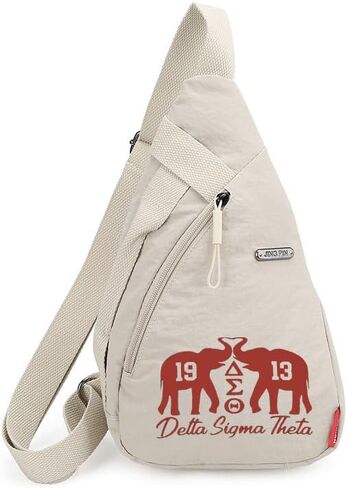 حقيبة صدر كروس متعددة الوظائف على شكل فيل على طراز الشارع مع طباعة دلتا نادي نسائي - متعددة in Kuwait