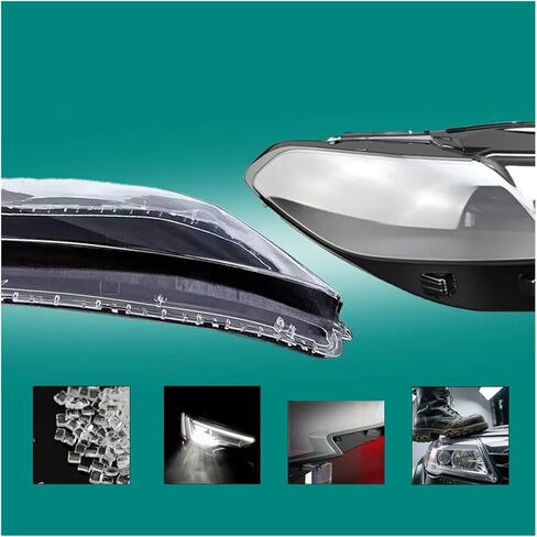Compatible For BMW 8 Series G15 2019 2020 2021 2022 Headlight Transparent Cover Lampshade Head Lamp Headlamp Shell Lens(A Pair style 1) in Saudi Arabia