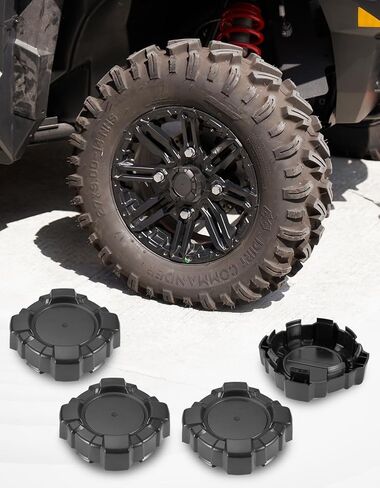 أغطية محور العجلة A & UTV PRO لـ Polaris General 1000 2016-2024/ General 4 1000 2018-2024، أغطية أغطية مركزية لمحور عجلة إطار UTV، استبدال OEM # 1522498، 4 قطع in Saudi Arabia