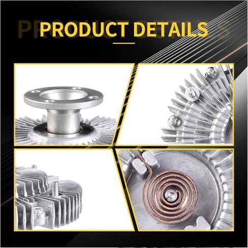 Engine Cooling Fan Clutch for Toyota 03-09 4Runner, 07-09 FJ Cruiser, 2015 Tacoma TRD Pro, 05-13 Tacoma X-Runner, 05-15 Tacoma, 05-11 Tundra 22407 46029 77701 922500 in Saudi Arabia