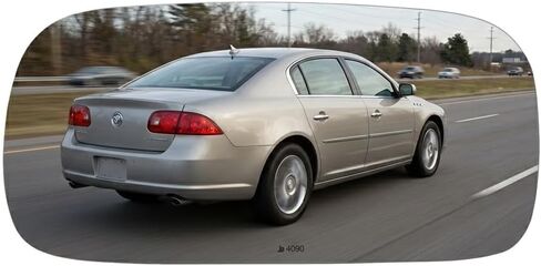 Burco 4090 زجاج مرآة جانبي للسائق غير يعتم تلقائيًا، OEM # 10392388، يناسب Buick Lucerne 2006-2010، Cadillac DTS 2010-2011 مرآة OE ذات تعتيم تلقائي، تناسب EC أكثر in Saudi Arabia