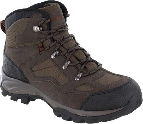 Northside Men's Ranger Mid Waterproof Hiking Boot – Suede & Nylon Upper, EVA Insole, Lightweight Cushioning, High-Traction TPR Rubber Outsole in Saudi Arabia