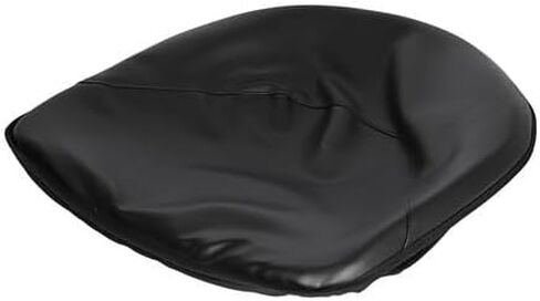 Pan Seat 21" Deluxe Cushion Vinyl Black fits Ford fits International fits Oliver fits John Deere fits Massey Ferguson fits Allis Chalmers fits Minneapolis Moline fits Massey Harris in Saudi Arabia
