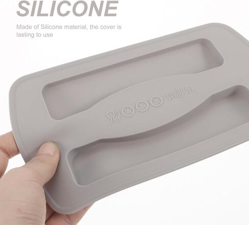 HEMOTON Silicone Toaster Dust Covers 2 Slice Toaster Lid Electric Bread Maker Upper Covers Toaster Appliance Top Covers for Bread Machine Part Accessories in Saudi Arabia