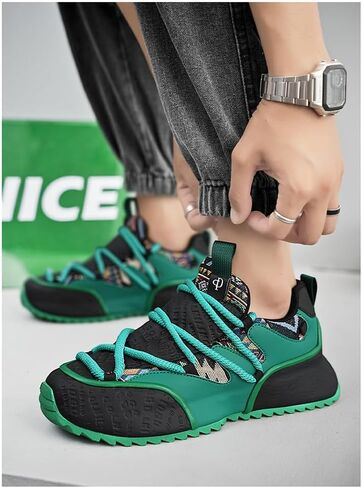 Large-Sized Men's Casual Breathable Running Shoes are Anti-Slip, wear-Resistant, Comfortable and Fashionable in Saudi Arabia