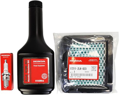 Lawnmower Tune Up Kit for Honda HRB216, HRN216, HRR216, HRX217 Mowers, GC160, GCV160, GC190, GCV190, GS190 Engines Genuine OEM in Kuwait