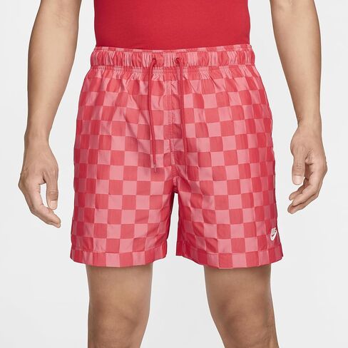 Nike Club Men's Flow Shorts (University Red/White, FN3098-657) Size Small in Saudi Arabia