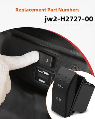 عربة جولف سحب/تشغيل التبديل صالح لياماها G29 عربة جولف كهربائية 2010-2014 استبدال JW2-H2727-00، ملحقات عربة الغولف، تشغيل سحب التبديل in Saudi Arabia