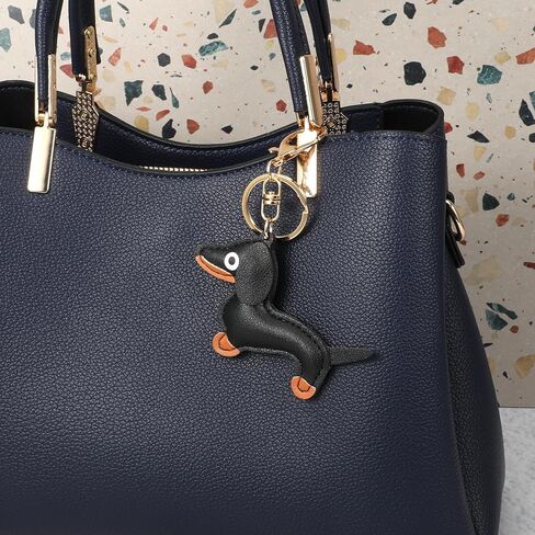 4Pcs Dachshund Keychain, Dachshund Bag Charm Cute Dachshund Dog Keychains for Backpack Keys Gift in Saudi Arabia