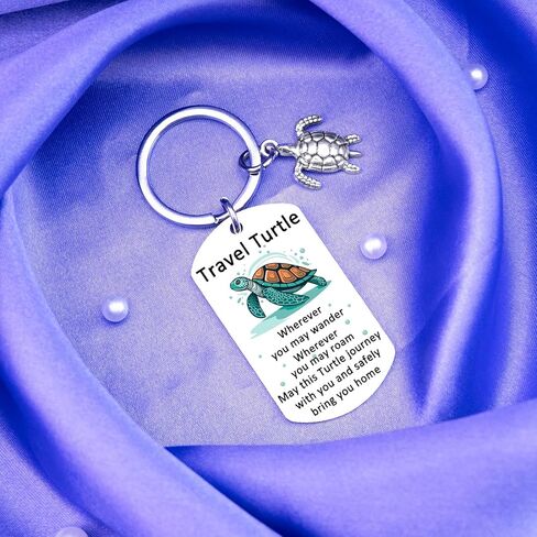 Sea Turtle Gifts For Women Men Best Travel Gifts For Travelers Women Cute Sea Turtle Keychain Funny Birthday Christmas Gift for Turtles Lovers Unique Ocean Turtles Themed Gift for Girls Kids in Kuwait
