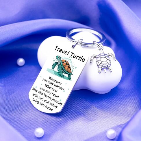 Sea Turtle Gifts For Women Men Best Travel Gifts For Travelers Women Cute Sea Turtle Keychain Funny Birthday Christmas Gift for Turtles Lovers Unique Ocean Turtles Themed Gift for Girls Kids in Kuwait