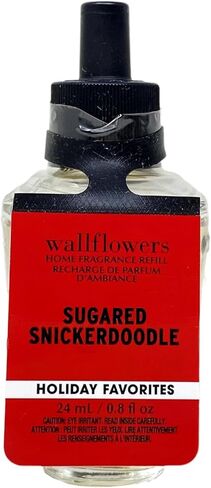 Bath & Body Works Sugared Snickerdoodle 4 Pack Wallflowers Home Fragrance Refill Bundle with a Natural Oats Sample Soap in Saudi Arabia