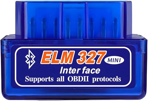 قطعتان من الماسح الضوئي التشخيصي التلقائي للسيارة ELM327 obdⅡ، أداة مسح ضوئي احترافية بتقنية البلوتوث، قارئ رمز خطأ المحرك، محول واجهة السيارة المحمول فحص قارئ رمز ضوء المحرك in Kuwait
