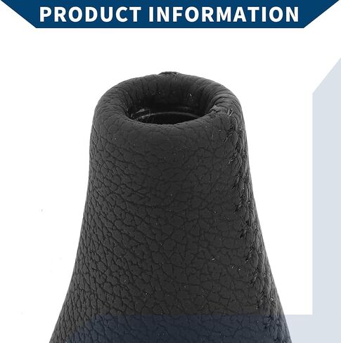 5 Speed Manual Gear Shifter Knob for Nissan Patrol Safari Y61 2004-2007 / Front Stick Shifter Lever Knob/Durable Faux Leather / 1 Pcs Black in Saudi Arabia