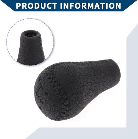 5 Speed Manual Gear Shifter Knob for Nissan Patrol Safari Y61 2004-2007 / Front Stick Shifter Lever Knob/Durable Faux Leather / 1 Pcs Black in Saudi Arabia