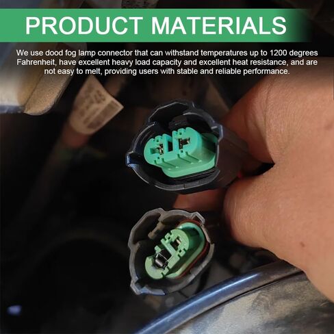 2PCS H11 H8 أنثى محولات الأسلاك تسخير مآخذ ث / 4 بوصة سلك أسلاك التوصيل المصنوعة، تسخير المصباح، محول موصل ضوء الضباب التحديثية ضفيرة، سيارة الضباب ضوء المقبس العالمي لمعظم المركبات in Kuwait