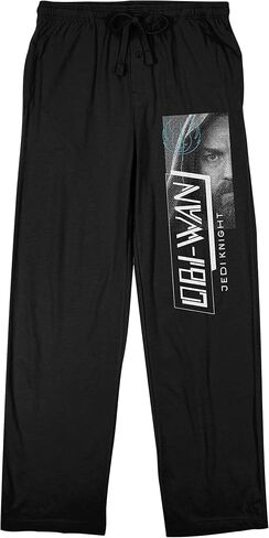 Star Wars OBI-Wan Kenobi Jedi Knight Men's Black Sleep Pajama Pants in Saudi Arabia