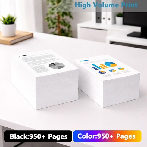 902 XL Ink Cartridges Combo Pack Replacement for HP 902XL(HP902 HP902XL)to use with OfficeJet 6978, 6968, 6958, 6970, 6960, 6975, 6962, 6950, 6954, 6951,6956,6961,6963,6964 Printers (4-Pack,K/C/M/Y) in Kuwait