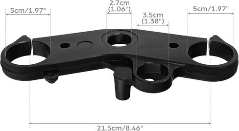 TCT-MOTORPARTS الألومنيوم العلوي الثلاثي شجرة المشبك جبل صالح لياماها YZF-R6 YZFR6 YZF R6 2008-2016 2015 in Saudi Arabia