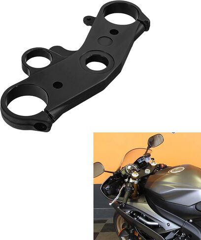 TCT-MOTORPARTS الألومنيوم العلوي الثلاثي شجرة المشبك جبل صالح لياماها YZF-R6 YZFR6 YZF R6 2008-2016 2015 in Saudi Arabia