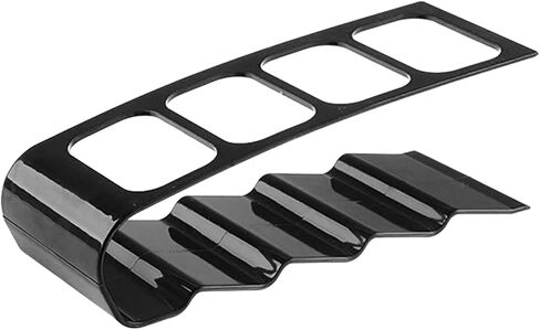 Remote Control Holder, 4 Compartment Plastic TV for Media Accessories, Desk Organizer in Saudi Arabia