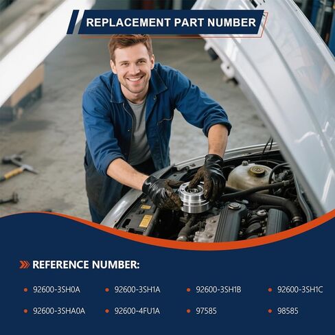 92600-3SH0A مكيف الهواء ضاغط A/C متوافق مع نيسان سنترا L4 1.8L 2013-2019 استبدال # 92600-3SH1A 92600-3SH1B 92600-3SH1C 92600-3SHA0A 92600-4FU1A 97585 98585 in Kuwait