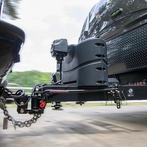 Camco Eaz-Lift ReCurve R6 1000lb Camper/RV وصلة توزيع الوزن - تتميز بالتحكم في التأثير التكيفي الممتاز وكرة ربط 2-5/16 بوصة مع تصنيف أقصى 15000 رطل - أقصى تصنيف لوزن اللسان 1200 رطل (48733) in Saudi Arabia