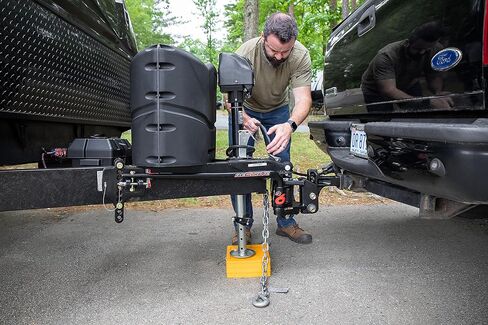 Camco Eaz-Lift ReCurve R6 1000lb Camper/RV وصلة توزيع الوزن - تتميز بالتحكم في التأثير التكيفي الممتاز وكرة ربط 2-5/16 بوصة مع تصنيف أقصى 15000 رطل - أقصى تصنيف لوزن اللسان 1200 رطل (48733) in Saudi Arabia